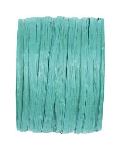 Cinta Lazo Rafia Turquesa 4mm X 20m Papel ***OFERTA DTO NO ACUMULABLE