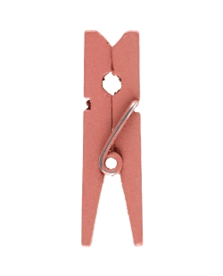 Pinza Terracota 3.5cm Madera ***OFERTA DTO NO ACUMULABLE