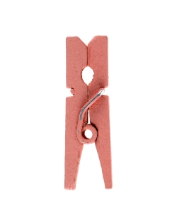 Pinza Terracota 2.5cm Madera ***OFERTA DTO NO ACUMULABLE