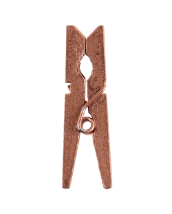 Pinza Rosa 3.5cm Madera ***OFERTA DTO NO ACUMULABLE