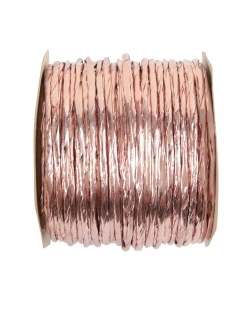 Cinta Cordon Metal Rosa 2mm X 20m Papel Y Laton ***OFERTA DTO NO ACUMULABLE