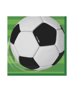 Servilletas 33X33 Futbol 3D