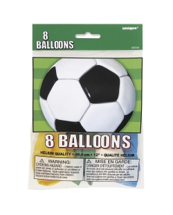 Globos Latex 30,5cm Futbol 3D