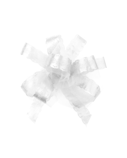 Lazo Facil Tul Blanco 70mm Polipropileno Y Poliester ***OFERTA DTO NO ACUMULABLE