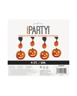 Deco Colgante Calabaza Brillante 45,7cm