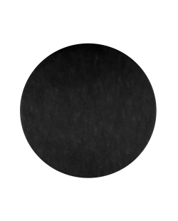 Bajoplato Negro 34cm Tejido No Tejido Poliester ***OFERTA DTO NO ACUMULABLE