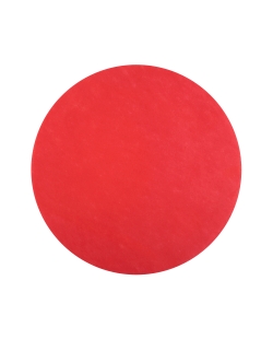 Bajoplato Rojo 34cm Tejido No Tejido Poliester ***OFERTA DTO NO ACUMULABLE