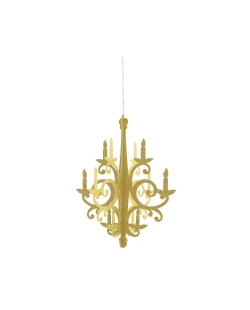 Deco Candelabro Oro Papel/Foil