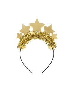Diadema Estrellas Oro