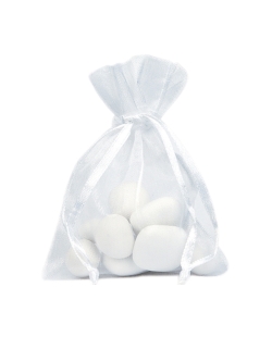 Bolsa Blanco 12X17cm Tela Organza ***OFERTA DTO NO ACUMULABLE