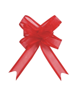 Lazo Facil Rojo 16mm Organdi ***OFERTA DTO NO ACUMULABLE