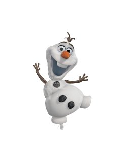 Globo Disney de Olaf de Frozen- metalizado 104cm