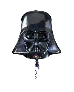 Globo Superforma Casco de Darth Vader Star wars - 63cm metalizado