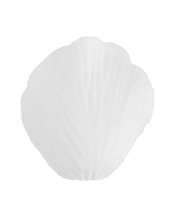 Petalo Blanco 5 X 4.6cm Tela ***OFERTA DTO NO ACUMULABLE
