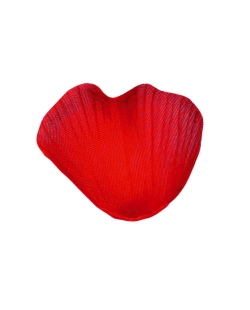 Petalo Rojo 5 X 4.6cm Tela ***OFERTA DTO NO ACUMULABLE