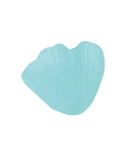 Petalo Turquesa 5X4.6cm Tela ***OFERTA DTO NO ACUMULABLE