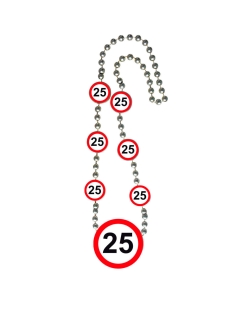 Collar Señal Trafico Nº 25
