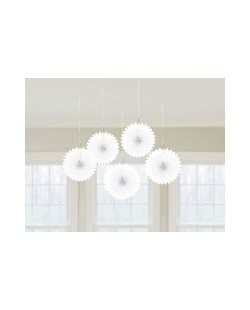 Decoracion Colgante Flores Blanca ***OFERTA DTO NO ACUMULABLE
