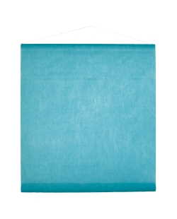Deco. Tela Turquesa 80cm X 12m Tejido No Tejido Poliester ***OFERTA DTO NO ACUMULABLE