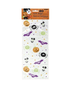 Bolsas Celofan Calabazas Y Murcielaod