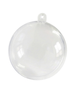 Contenedor Bola Transparente 5cm Pvc ***OFERTA DTO NO ACUMULABLE