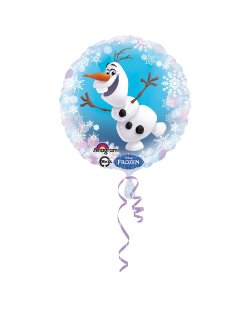 Globo Disney de Olaf de Frozen - metalizado 45cm