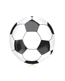 Globos Orbz Balones de Futbol - Aluminio 40cm-45cm
