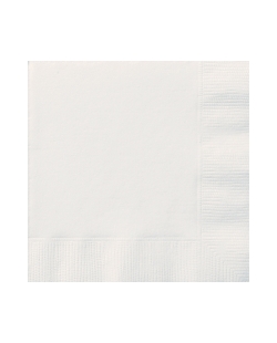 Servilletas 25 x 25cm Blanco ***OFERTA DTO NO ACUMULABLE