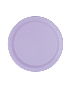 Platos 22,5cm Redondo Lila Carton ***OFERTA DTO NO ACUMULABLE