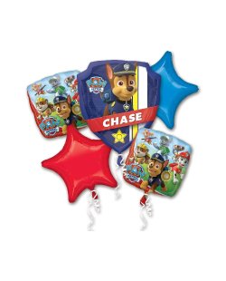 Bouquet de Globos patrulla Canina - Surtido de Globos Metalizados