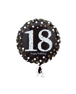 Globo de Cumpleaños 18 Dorado - Metalizado 45cm
