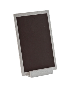 Marcasitios Pizarra Plata 10X15cm Madera ***OFERTA DTO NO ACUMULABLE