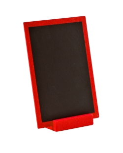 Marcasitios Pizarra Rojo 10X15cm Madera ***OFERTA DTO NO ACUMULABLE