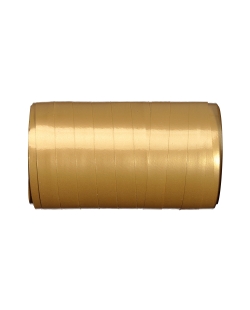 Cinta Rizo Lacada Oro 10mm x 50m polipropileno ***OFERTA DTO NO ACUMULABLE