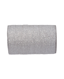 Cinta Rizo Brillo Plata 10mm x 50m polipropileno ***OFERTA DTO NO ACUMULABLE