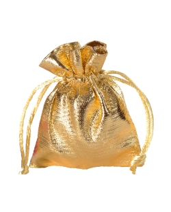 Bolsa Mtl Oro 8X10cm Poliester ***OFERTA DTO NO ACUMULABLE