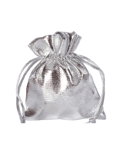 Bolsa Mtl Plata 8X10cm Poliester ***OFERTA DTO NO ACUMULABLE