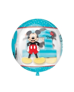 Orbz: Mickey 1 St Bday 15/38cm X 16/40cm ***OFERTA DTO NO ACUMULABLE