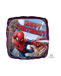 Globo metalizado de Spiderman para cumpleaños-18''