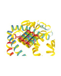 Serpentinas Papel Globos 1.4X400cm 