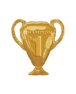 Globo Tropeo Copa Dorada - 63cm