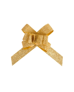 Lazo Facil Brillante Oro 1,4cm Poliprop. ***OFERTA DTO NO ACUMULABLE