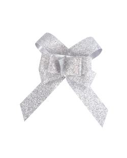 Lazo Facil Brillante Plata 1,4cm Poliprop. ***OFERTA DTO NO ACUMULABLE