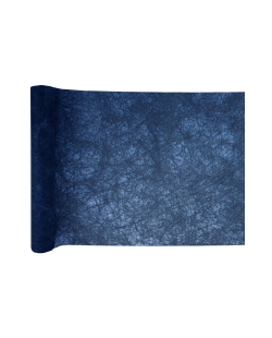 Camino Mesa Fanon Azul Marino 30cm X 5m Tejido No Tejido Poliester ***OFERTA DTO NO ACUMULABLE