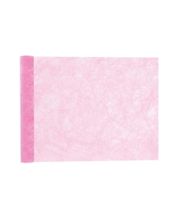 Camino Mesa Fanon Rosa 30cm X 5m Tejido No Tejido Poliester ***OFERTA DTO NO ACUMULABLE