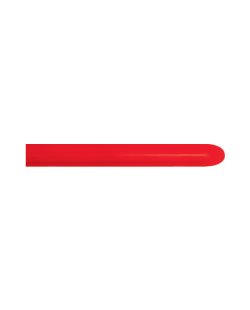 Globo Latex Modelar 360 Sempertex Fashion Solido Rojo 7.5cm X 150cm