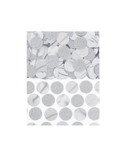 Confeti Silver Foil Circle 63g  