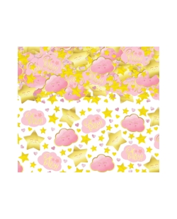 Confeti Oh Baby Girl Papel Aluminio 70 G  ***OFERTA DTO NO ACUMULABLE