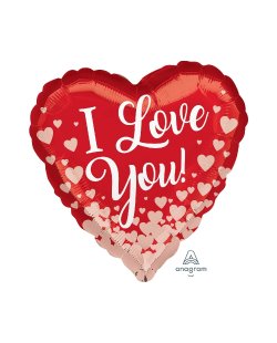 18/45cm Rosa Dorado Hearts