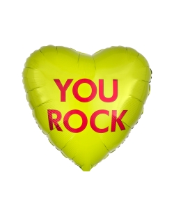 18/43cm Candy Heart You Rock